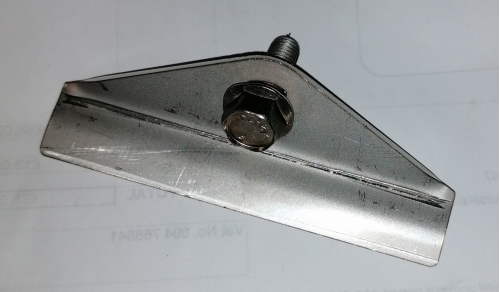 battery clamp stainless steel