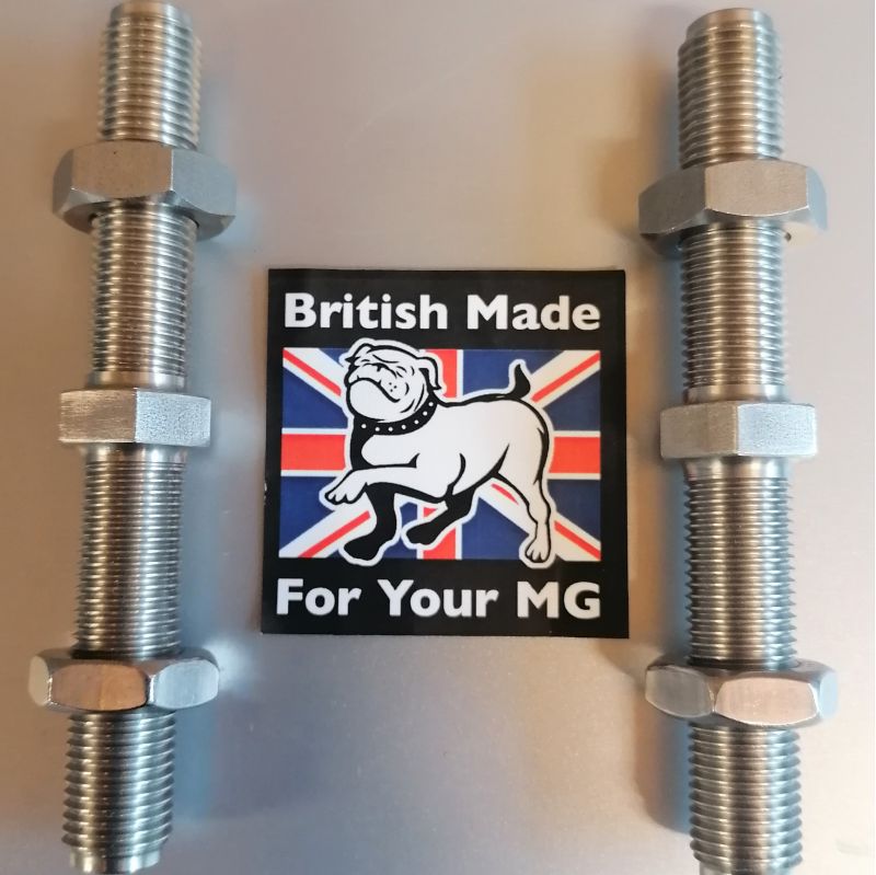 mgf rear tie bar adjuster in stainless steel