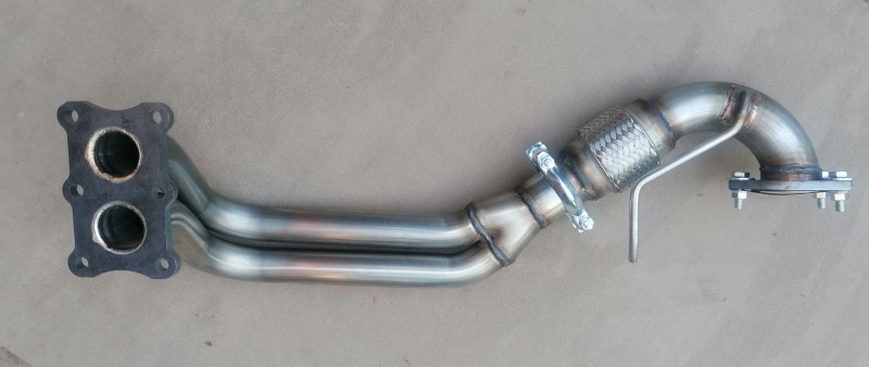 MGF and MGTF Stainless Steel Exhaust Down Pip