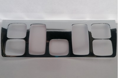 switch panel chrome mk1 air/con